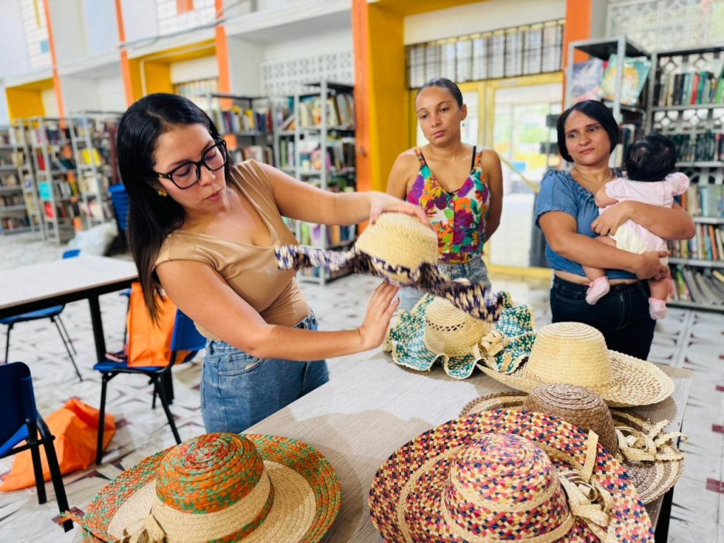 Artesanas de El Guamo se preparan para el Día del Sombrero Tolimense con taller de tendencias y vitrinismo whatsapp image 2026 05 08 at 05.42.27
