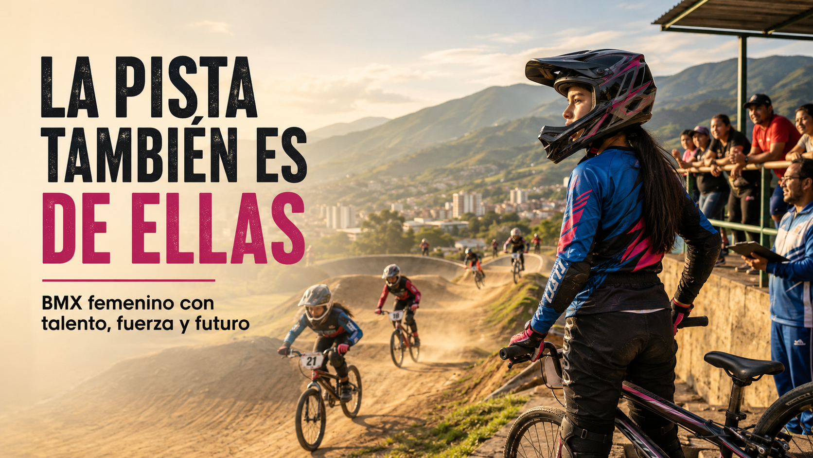 la pista también es de ellas