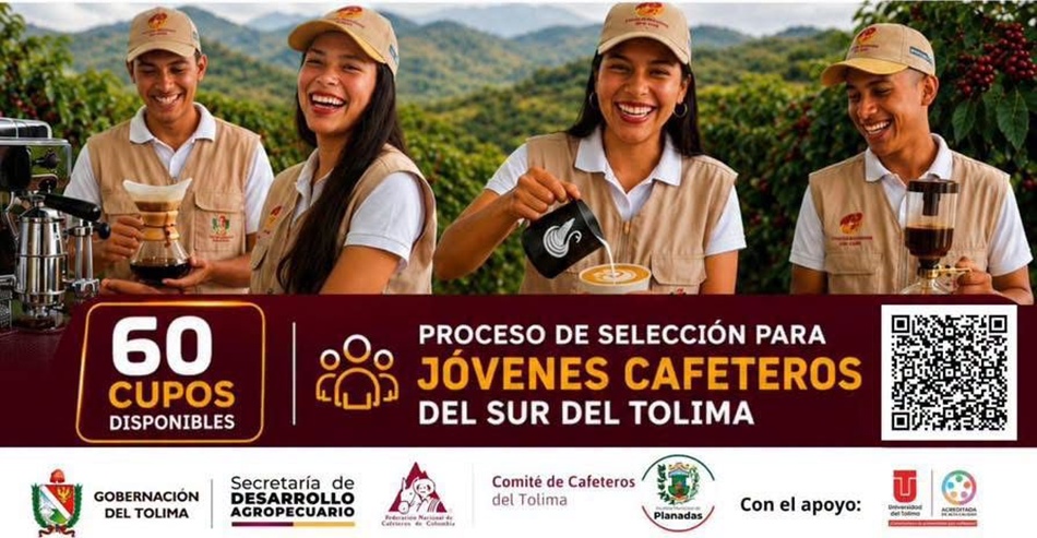 Abierta convocatoria de la Escuela Regional Satélite del Café dirigida a jóvenes del sur del Tolima escuela jun 22